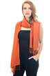 Cashmere & Silk ladies shawls platine feline 204 cm x 92 cm